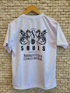 SOULS ドラゴンドライTシャツ ≪ホワイト≫　Lサイズ