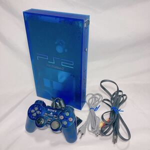 SONY PS2 SCPH-37000 オーシャンブルー 読み込みNG ジャンク/ソニー プレステ2 コントローラー デュアルショック2 PlayStation2