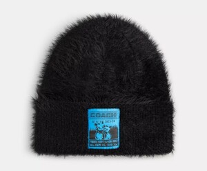 2024最新　限定コラボ　US限定　日本完売！　COACH The Lil Nas X Drop Beanie ビーニー帽　CP762　本物をお届け！