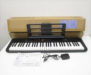 [即日発送]CASIO カシオ CT-S200BK Casiotone カシオトーン 20年製 電子キーボード 電子ピアノ 譜面台 電源アダプター 中古品 331