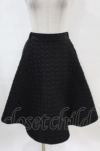 Candy Stripper / HEART QUILT SKIRT 1 黒 H-24-04-19-022-PU-SK-KB-ZH