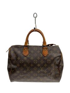 LOUIS VUITTON◆2)スピーディ30_モノグラム・キャンバス_BRW/PVC/BRW