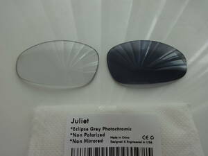 ★オークリージュリエット用 カスタム 調光レンズ Photochromic Transition 新品 JULIET 