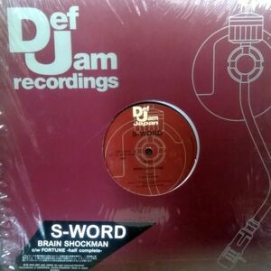 12inchレコード　 S-WORD / BRAIN SHOCKMAN