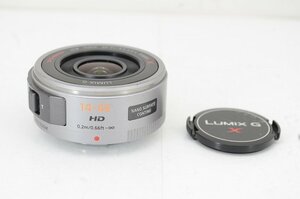 【適格請求書発行】Panasonic LUMIX G X VARIO PZ 14-42mm F3.5-5.6 ASPH. POWER O.I.S. H-PS14042 シルバー【アルプスカメラ】240406j