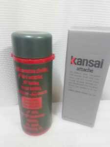 ステンレスボトル【KANSAI】0.48l▲ 高さ24.5cm 径8cm