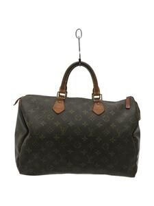 LOUIS VUITTON◆1)スピーディ35_モノグラム・キャンバス_BRW/PVC/BRW