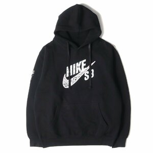 NIKE ナイキ パーカー サイズ:M 20SS TRAVIS SCOTT Cactus Jack ペイズリー スウォッシュ フーディー Hoodie SB ブラック ブランド