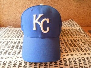 MLB☆カンザスシティ・ロイヤルズの帽子（フリーサイズ）