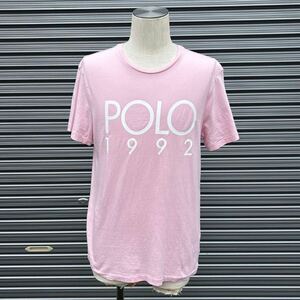 美品 ポロラルフローレン POLO 1992 復刻 半袖Tシャツ ピンク カットソー 