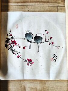 024中国 霍春陽 花鳥畫 肉筆 中国画