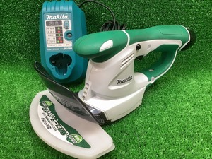 中古 makita マキタ 160mm 10.8V 充電式 芝生バリカン MUM164DW バッテリー1個 充電器付