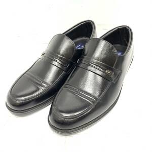 送料無料h56496 快適歩行 WALK FOR BUSINESS ブラック ビジネスシューズ 25.5㎝ メンズ シューズ 靴