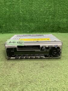 AV2-650 激安 カーステレオ KENWOOD RX-360 81204128 カセット テープデッキ 通電未確認 ジャンク