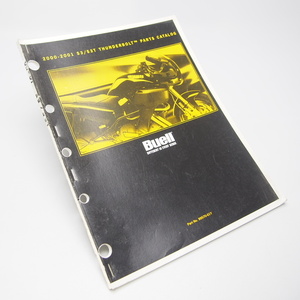 即決.送料無料.ビューエル.2000-2001サンダーボルト.S3/S3TパーツカタログBUELL .THUNDERBOLT. Part No.99570-01Y