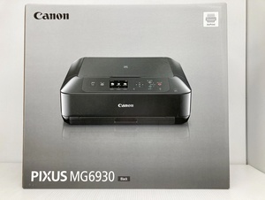 未開封 Canon キャノン インクジェットプリンターPIXUS MG6930 BK 2015年9月以降発売■