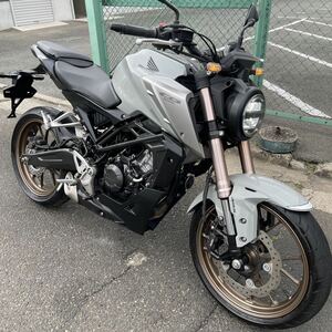 現行JC91型 ホンダ CB125R ABS 7159km 新型DOHCエンジン SHOWAブロンズ倒立フォーク ENKEIブロンズホイール 原付二種 全国配送 売切 CB250R