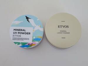 ETVOS エトヴォス ミネラルUVパウダー 2023 (ペールラベンダー）＆ ミネラルルーセントパウダー　2点セット