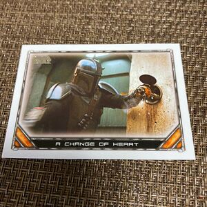 topps スターウォーズ　マンダロリアン　シーズン1トレカ 32 A CHANGE OF HEART STARWARS the MANDALORIAN