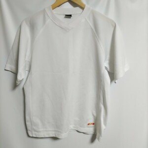 X-united メンズ　半袖　V襟　Tシャツ　Mサイズ　ホワイト