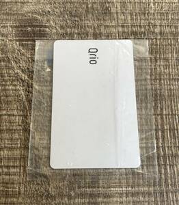 未使用 Qrio Card キュリオカード