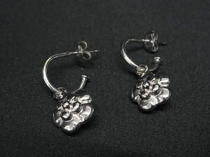 1円 ■美品■ CHANEL シャネル ピアス アクセサリー レディース シルバー系 AP8989