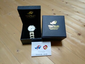 日本トライアスロン連合 JTU 20周年記念モデル メンズ クロノ 腕時計