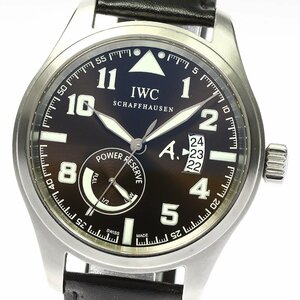 IWC IWC SCHAFFHAUSEN IW320104 パイロットウォッチ アントワーヌ ド サンテグジュペリ 限定1178本 自動巻き メンズ 良品 箱付き_770809