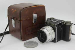 【訳あり品】 Reflex-Korelle カールツァイス Carl Zeiss Tessar 80mm F2.8 カメラ v303