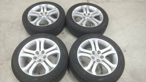 マツダ mazda LY3P MPV 純正 18x7J+45 114.3-5H TOYO トランパス mpz 215/55R18 18インチホイール・タイヤ 4本セット