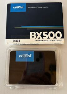 Crucial SATA SSD BX500 240GB 2.5インチ