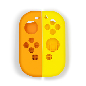 スイッチ Joy-Con シリコンカバー (L)/(R) 【dco-148-oryl】左右 保護 ケース グリップ 滑り止め ジョイコン シリコン カバー