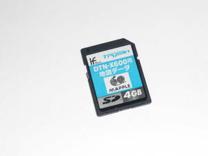 Trywin DTN-X600用地図データ MAPPLE SDHC 4GB ②