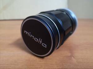 ◆MINOLTA MC TELE ROKKOR-QD マニュアルフォーカスレンズ ミノルタ 現状品 ジャンク J1-5479