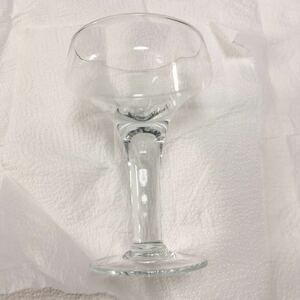 気泡ガラス　ワイングラス デザートグラス