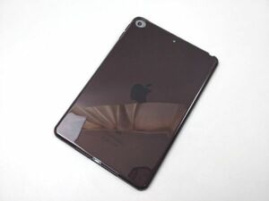 iPad mini 4用 カバー ソフトケース 背面 薄型 TPU クリア ブラック