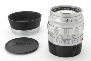 [AB品]LEICA SUMMILUX M 50mm F1.4 第一世代★純正フード★貴婦人★ズミルックス★2038