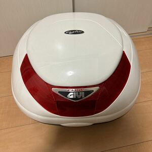 GIVI E350B906 モノロックケース パールホワイトリアボックス トップケース デイトナ