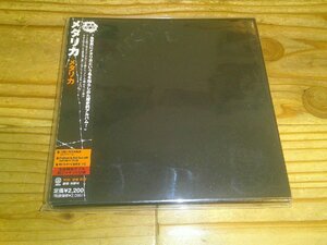 紙ジャケCD：METALLICA メタリカ：帯付：ブラック・アルバム：2006年発売盤