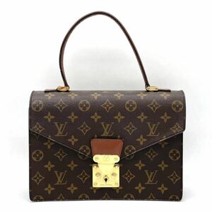 1円 美品 LOUIS VUITTON ルイヴィトン モノグラム コンコルド ハンドバッグ ゴールド金具 M51190