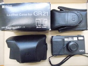 【完動品】リコー Ricoh GR21 コンパクト フィルムカメラ中古