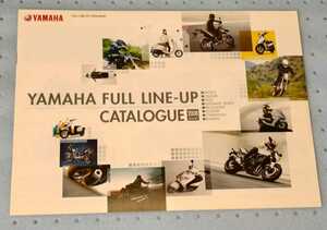YAMAHA FULL LINE-UP CATALOGUE 2008　カタログ　当時もの　バイク