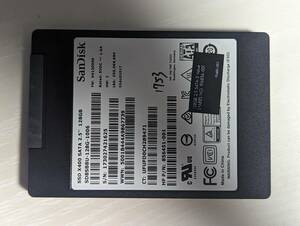 SanDisk　SSD 128GB【動作確認済み】1753