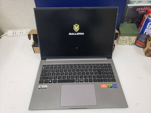 GALLERIA　ノートパソコン　ほぼ未使用　XL7C-R46H　実装RAM：32.0GB　i7　2.40GHz