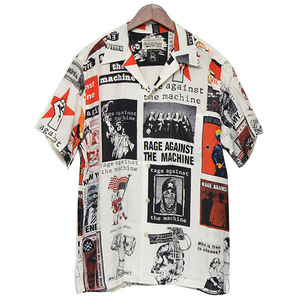 WACKO MARIA×RAGE AGAINST THE MACHINE　ワコマリア　HAWAIIAN SHIRT　アロハシャツ　ハワイアンシャツ　8054000155309