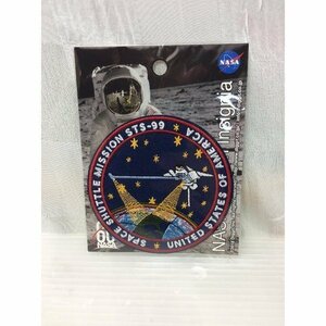 NASA公認(アメリカ航空宇宙局) ワッペン スペースシャトルミッション・STS-99　アイロンワッペン　刺繍、