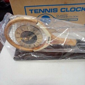 置時計　テニス　時計　TENNIS CLOCK　非売品　 新品　現状品 未使用