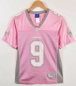Reebok リーボック NFL ダラス・カウボーイズ フットボールシャツ ユニフォーム ピンク レディースS(21709