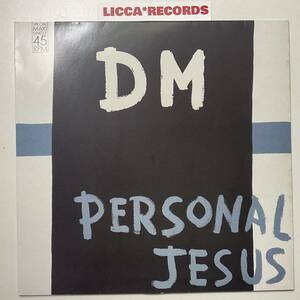 何枚でも同送料 *MAXI 12” レコード Depeche Mode Personal Jesus VERY RARE GERMANY 1989 ORIGINAL Mute L12 Bong 17 LICCA*RECORDS 333