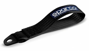 SPARCO （スパルコ） トーストラップ TOW STRAP（けん引フック） ブラック 正規品